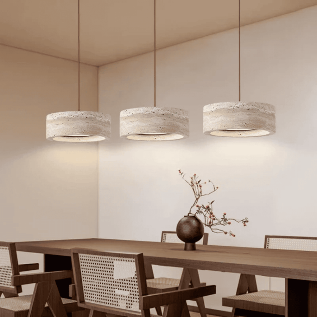 Stone Ring Pendant Light | Ventumra