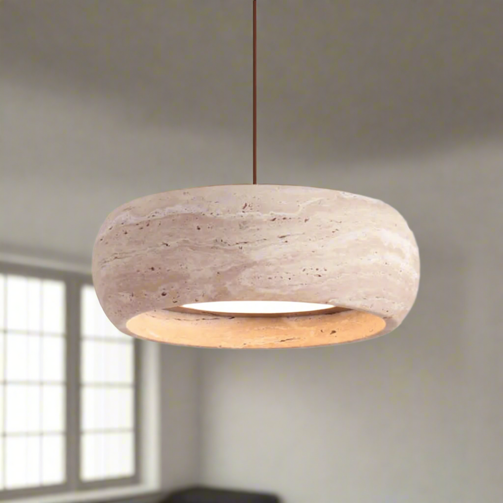 Stone Ring Pendant Light | Ventumra