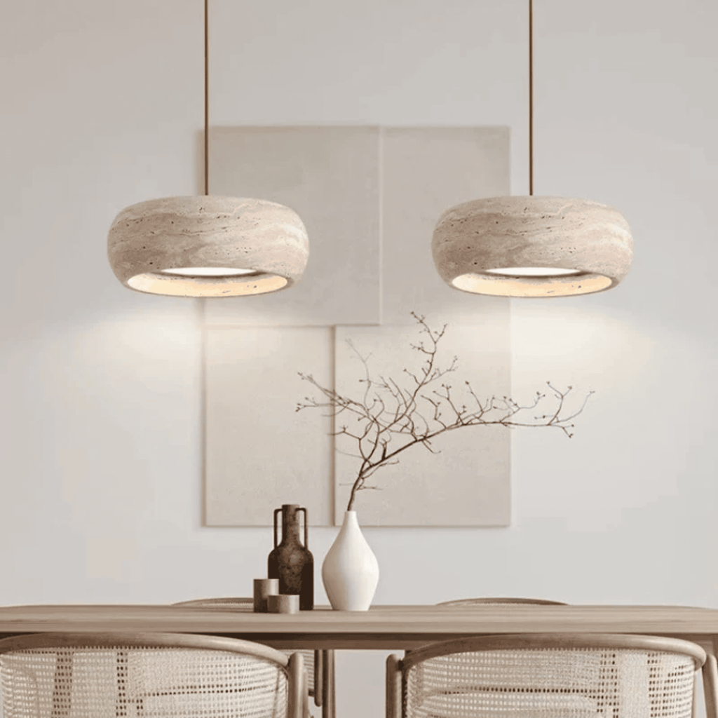 Stone Ring Pendant Light | Ventumra