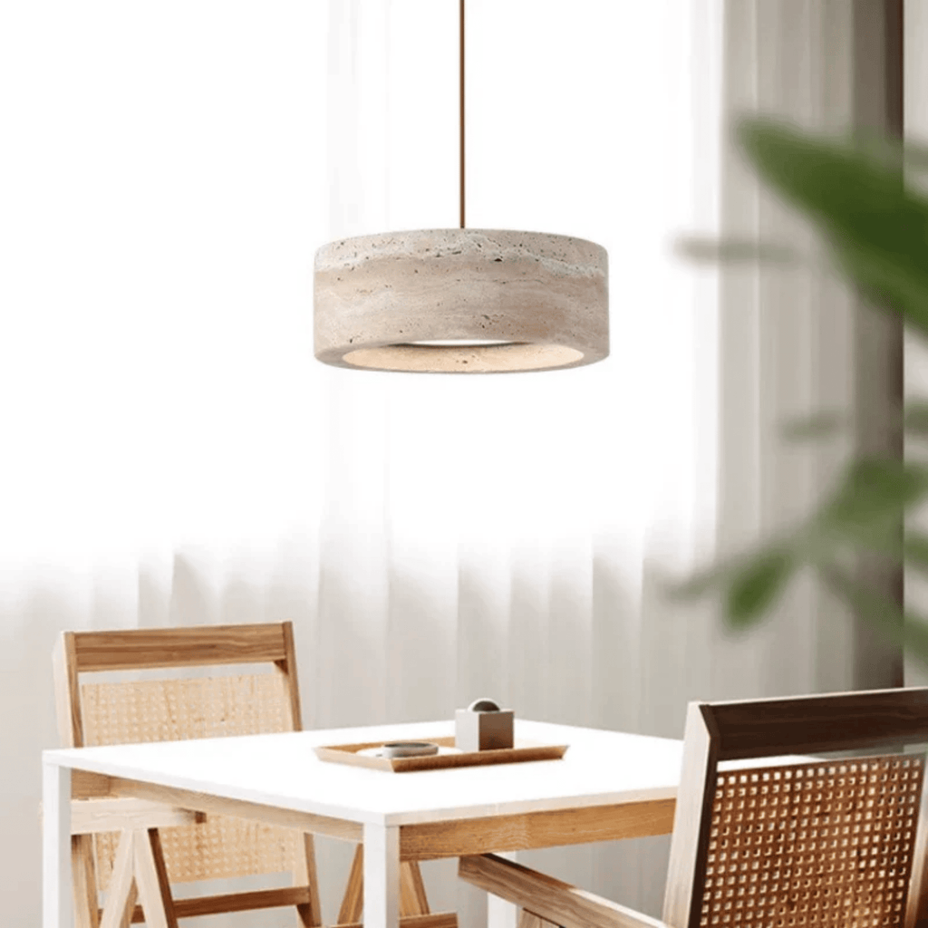 Stone Ring Pendant Light | Ventumra