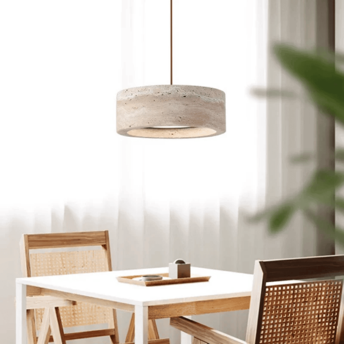Stone Ring Pendant Light | Ventumra