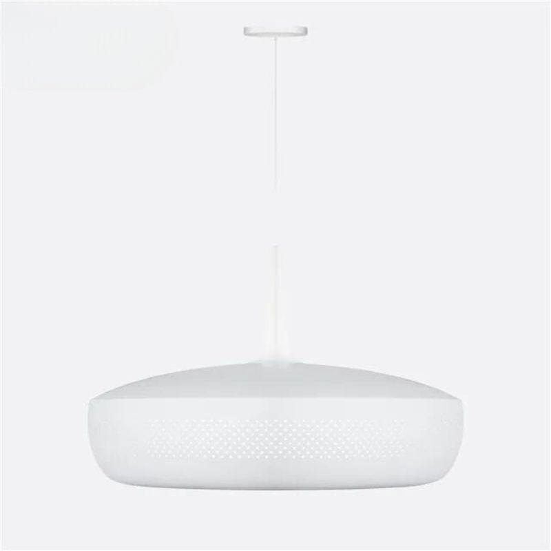 Ardell Nordic Art Pendant Light With White Metal Finish