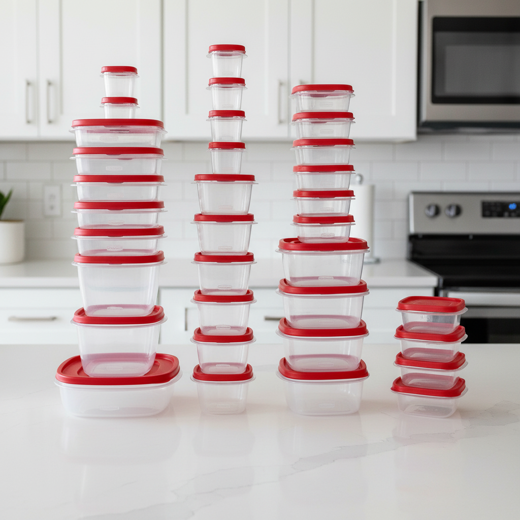 FreshNest 60-Pack BPA-Free Storage Container Set