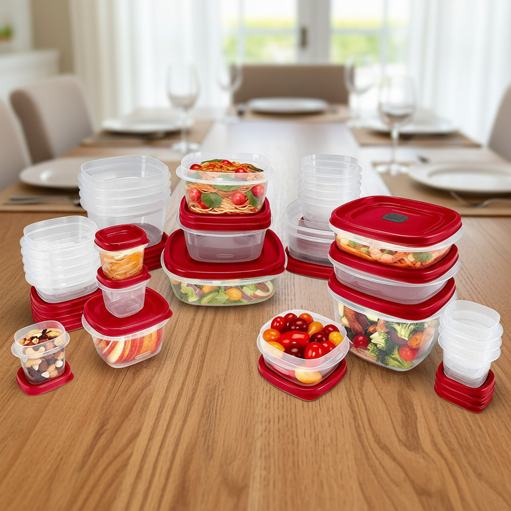 FreshNest 60-Pack BPA-Free Storage Container Set