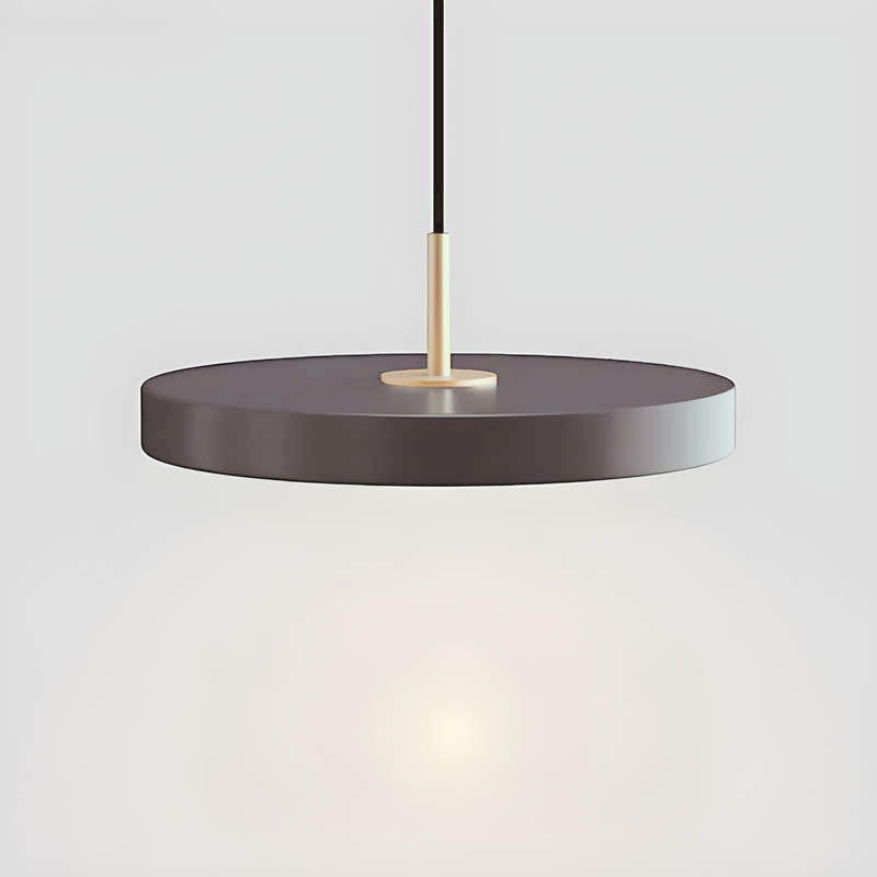 LumaDisk LED Pendant Light With Adjustable Cord Modern