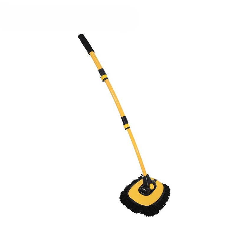 AeroSweep Pro Telescopic Chenille Car Wash Mop — Thick-Pile Cleaning Brush
