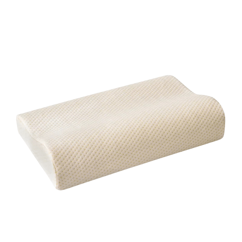 Oreiller cervical durable en bambou VerdantRest, évacuant l’humidité