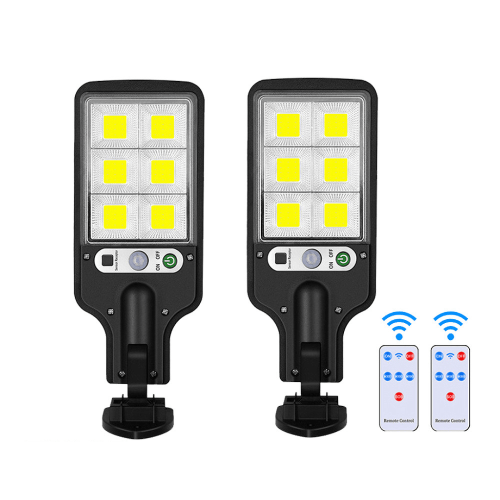 SolarLux 600 Outdoor LED Spotlight — Integrated Motion Sensor Module