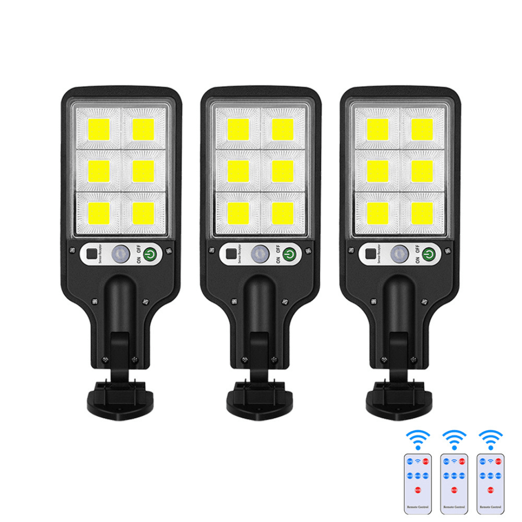 SolarLux 600 Outdoor LED Spotlight — Integrated Motion Sensor Module