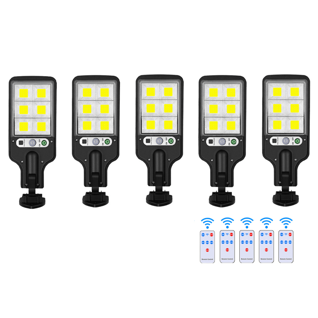 SolarLux 600 Outdoor LED Spotlight — Integrated Motion Sensor Module