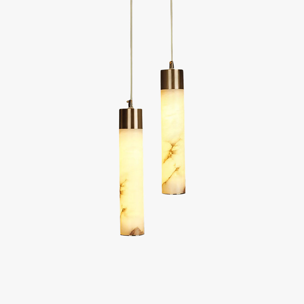 Dike White Alabaster Pendant Light | ventumra