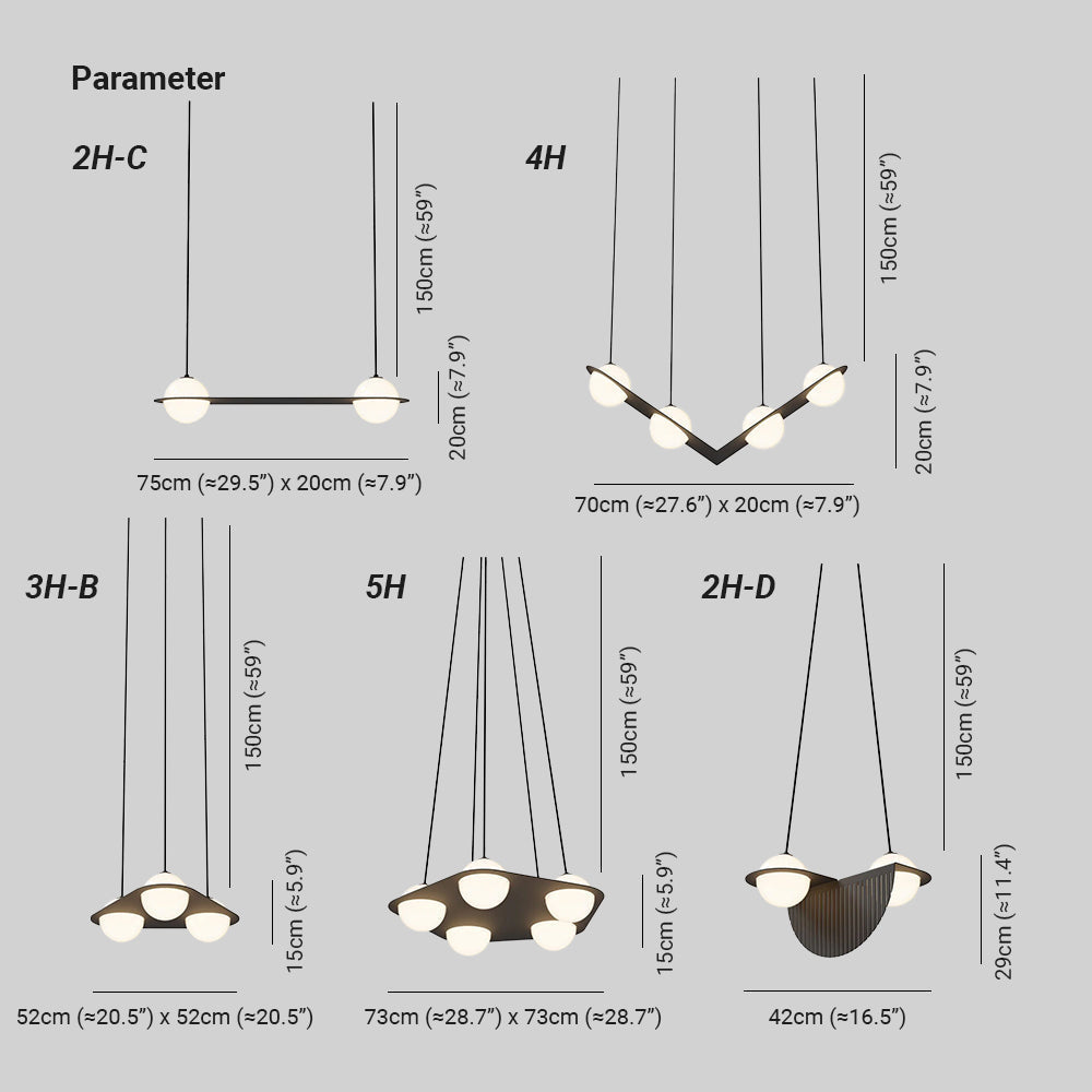 Selan Black Glass Pendant Lamp | ventumra