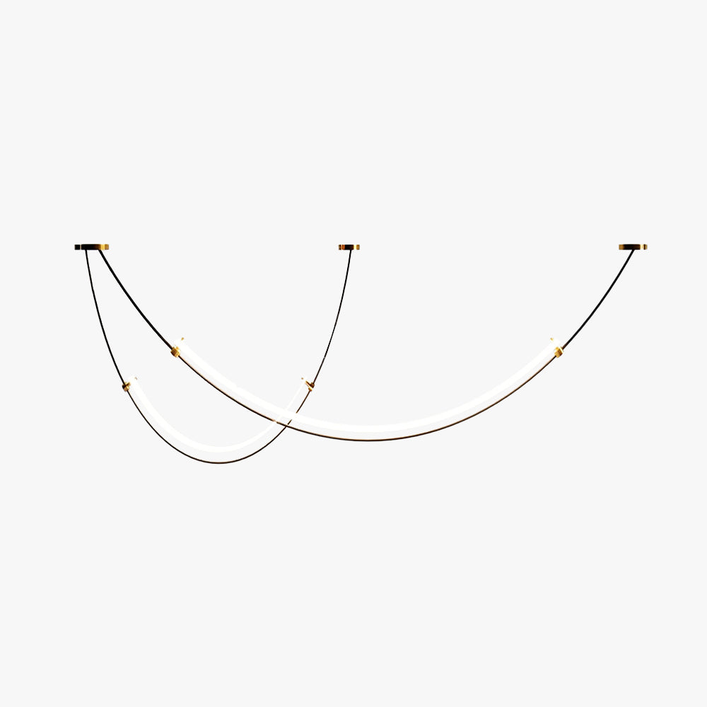 Zephira Curved LED Pendant Light | ventumra