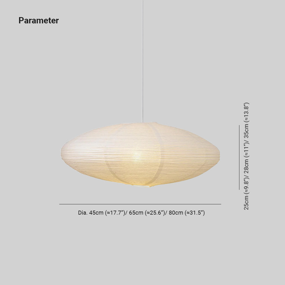 Suspension décorative Sente en papier washi | ventumra
