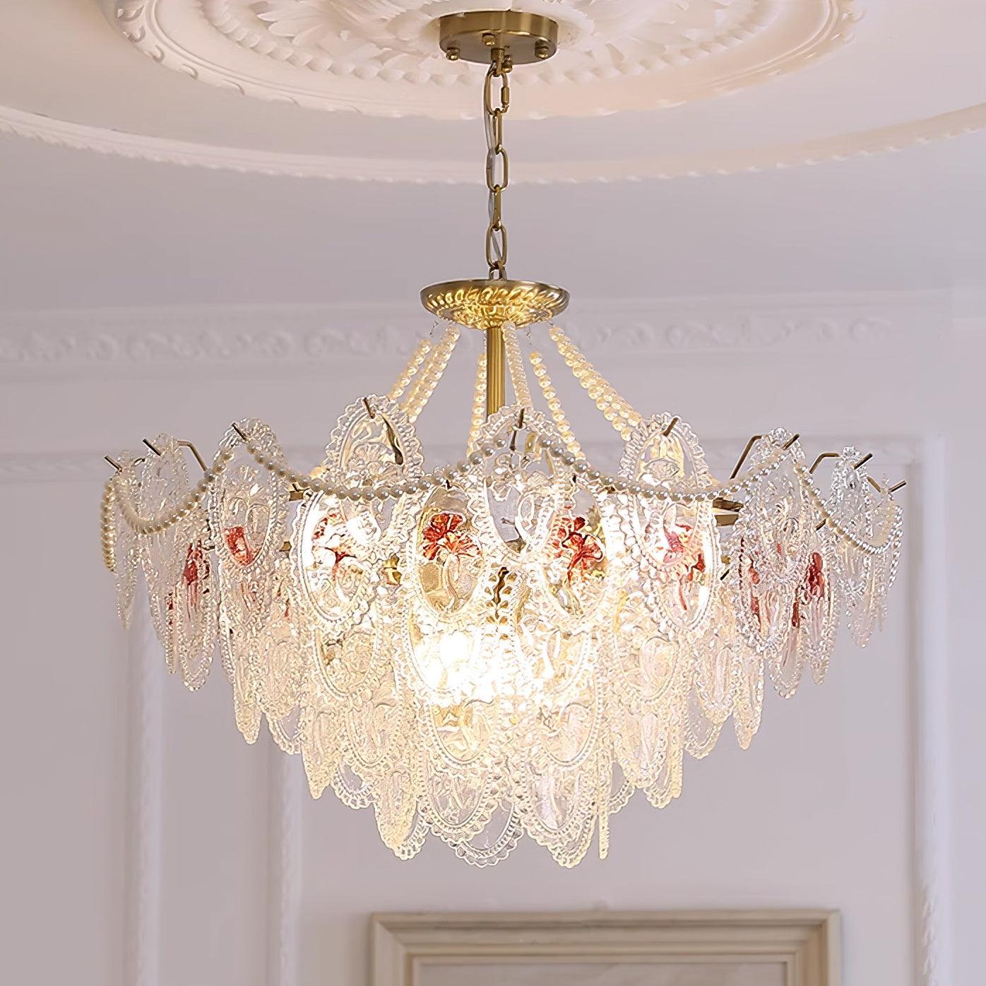 Havin Chandelier Lustrous pearls | ventumra