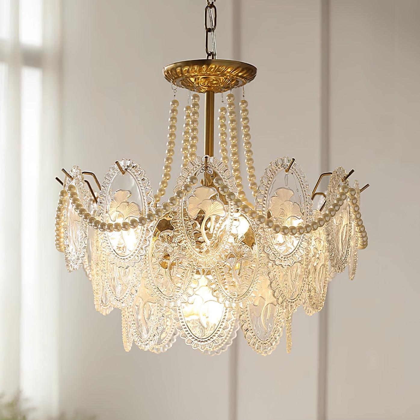 Havin Chandelier Lustrous pearls | ventumra