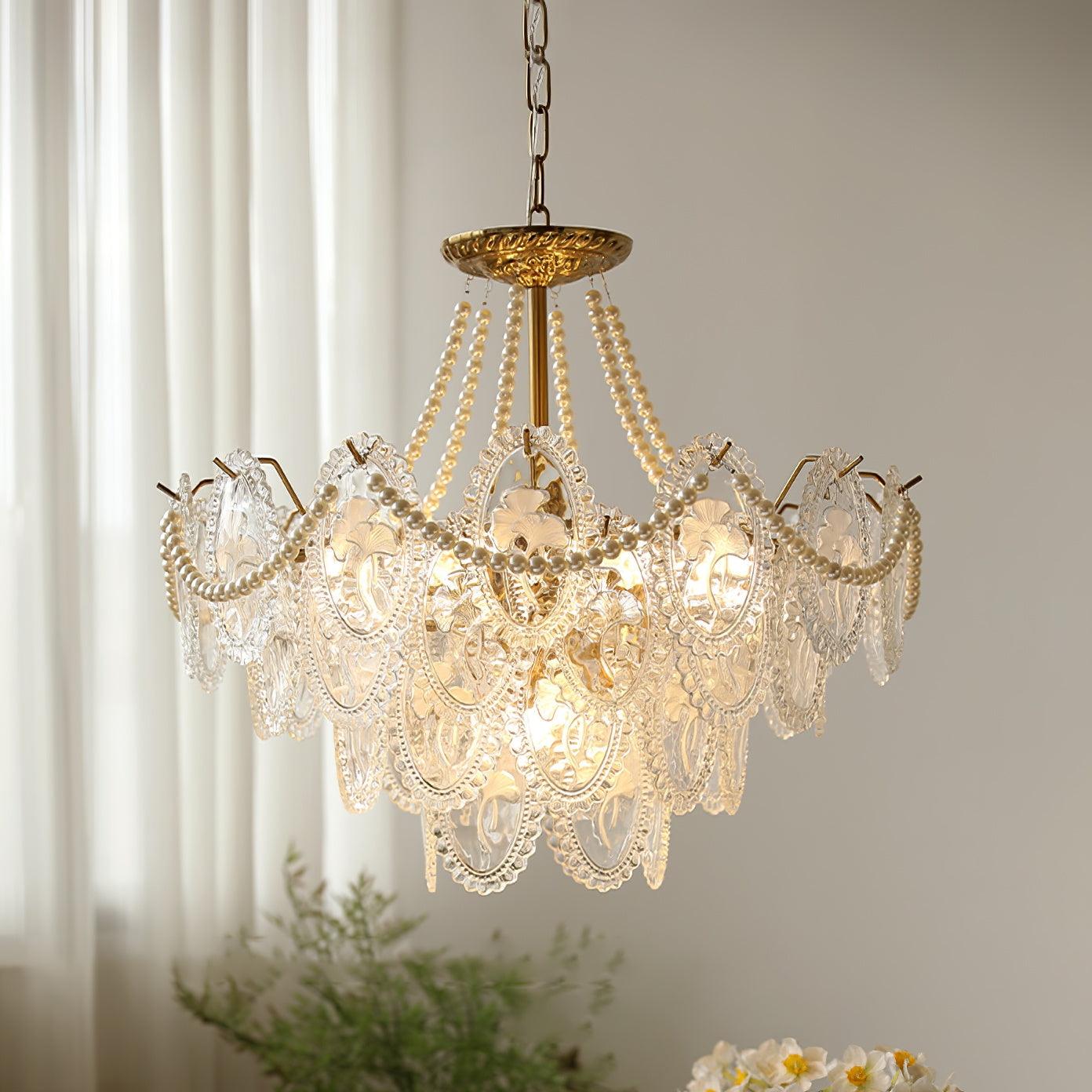 Havin Chandelier Lustrous pearls | ventumra