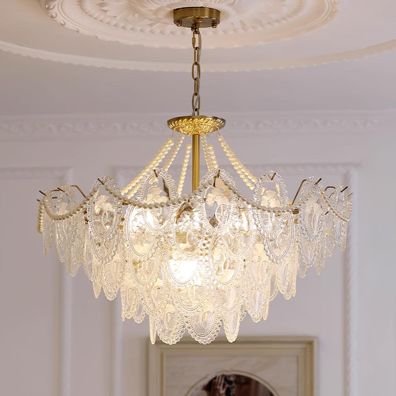 Havin Chandelier Lustrous pearls | ventumra