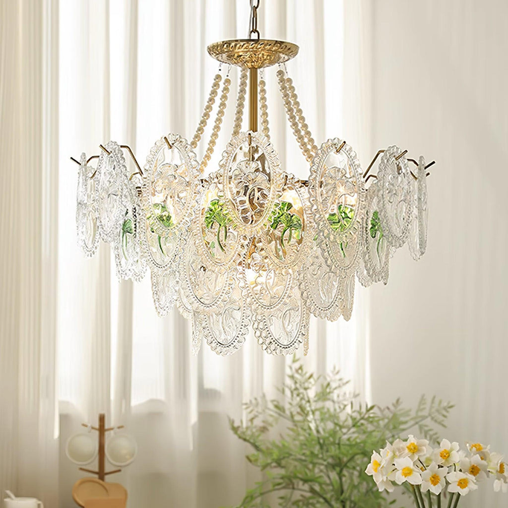 Havin Chandelier Lustrous pearls | ventumra