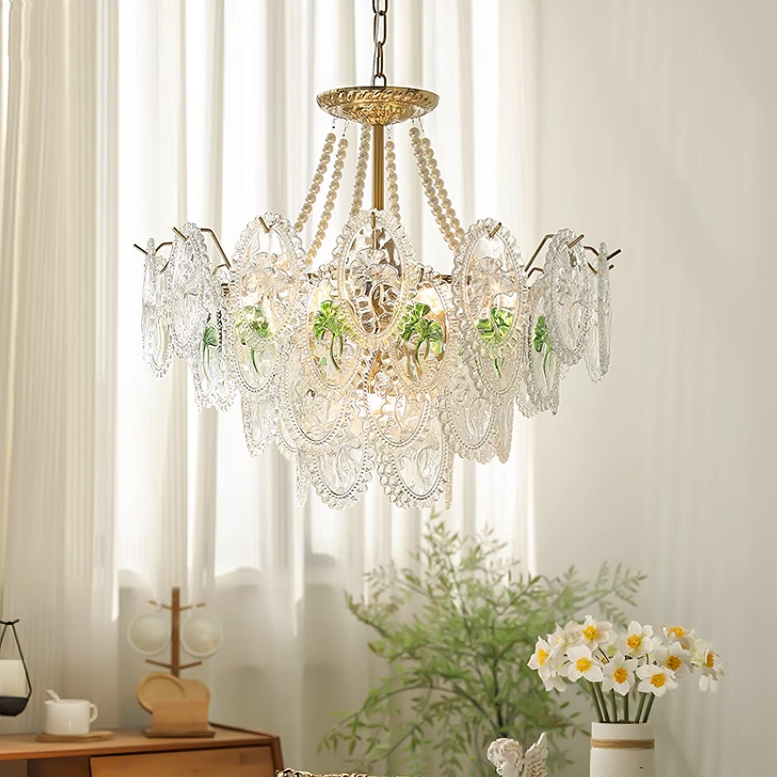 Havin Chandelier Lustrous pearls | ventumra
