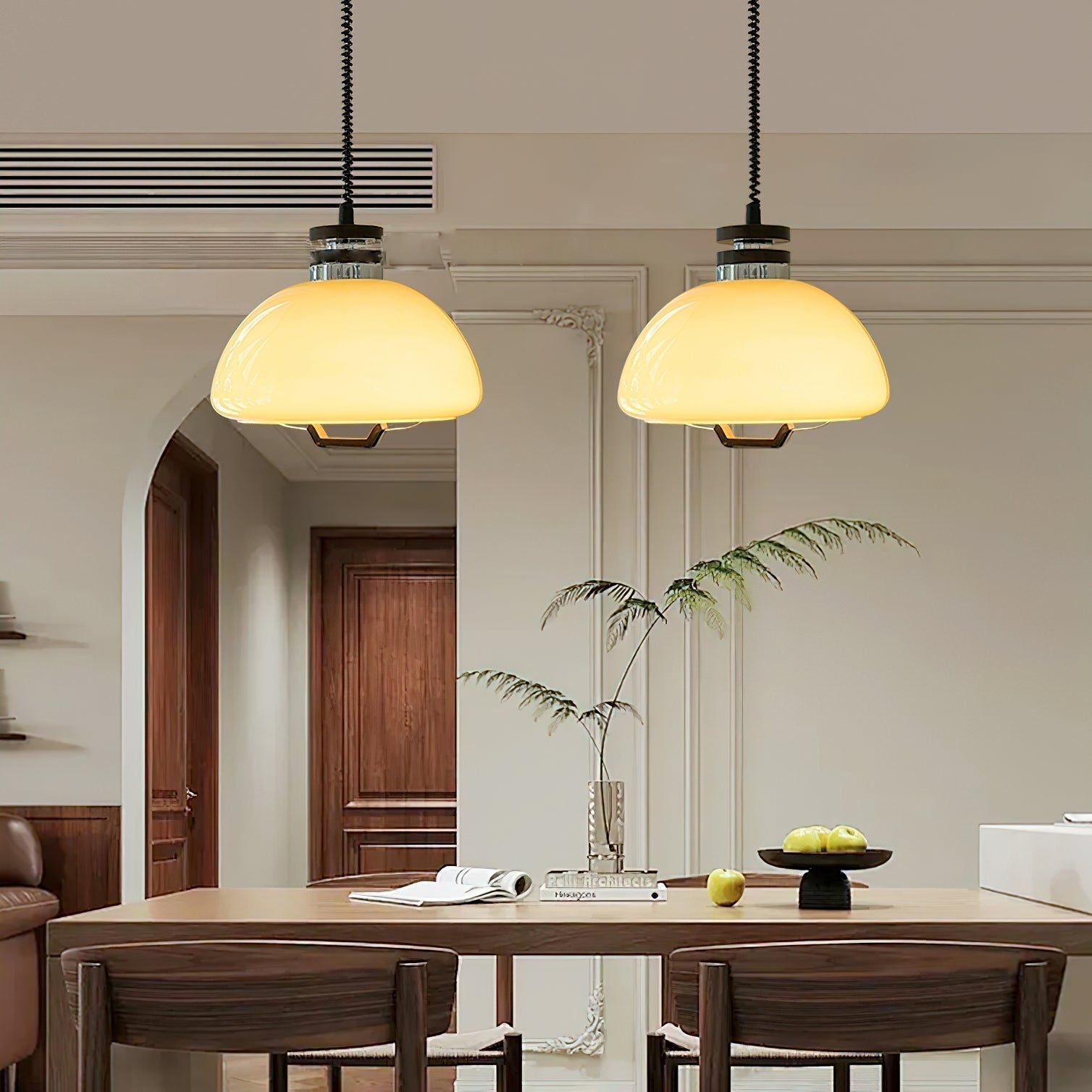 AeroLume Pendant Light With Soft LED Glow For Homes