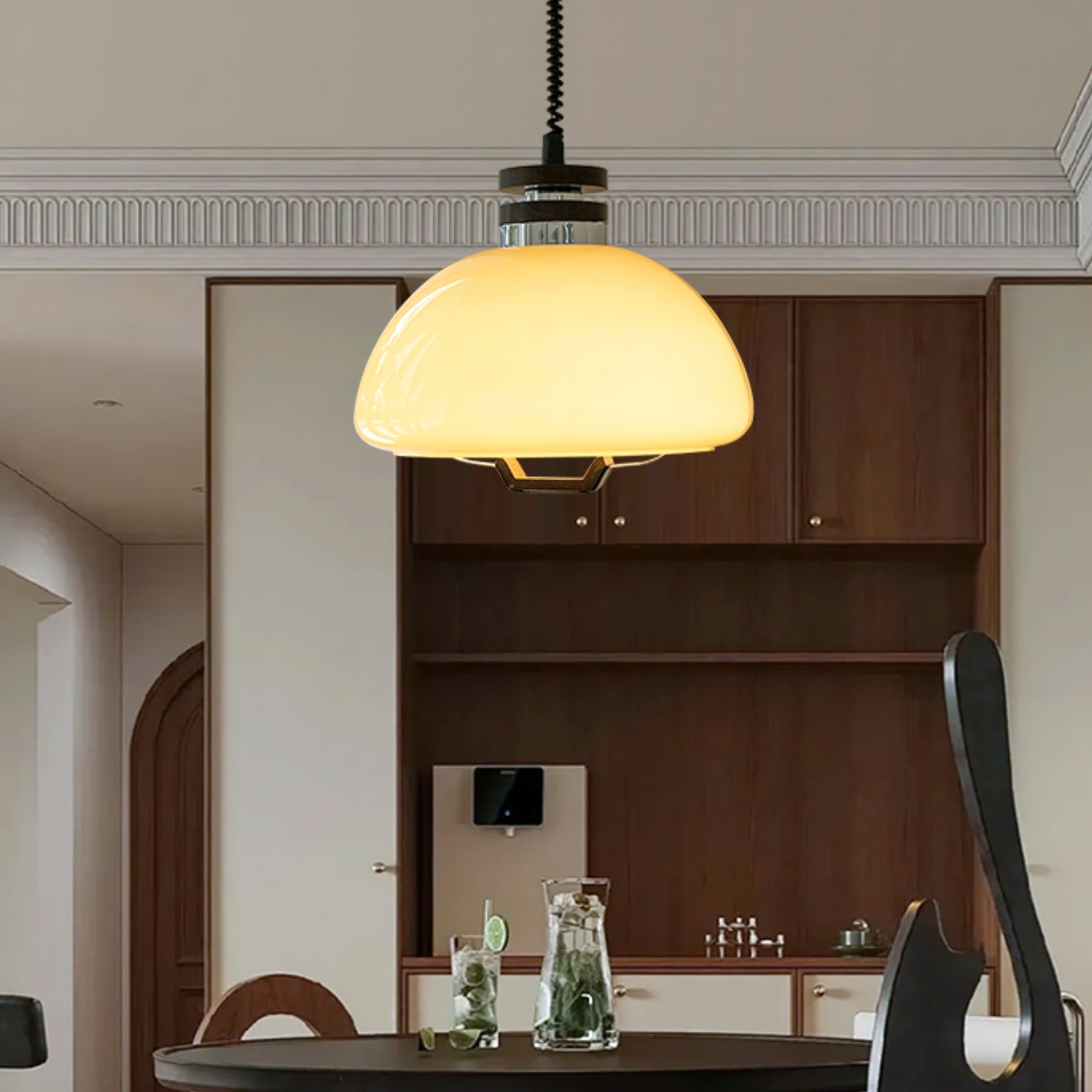 AeroLume Pendant Light With Soft LED Glow For Homes