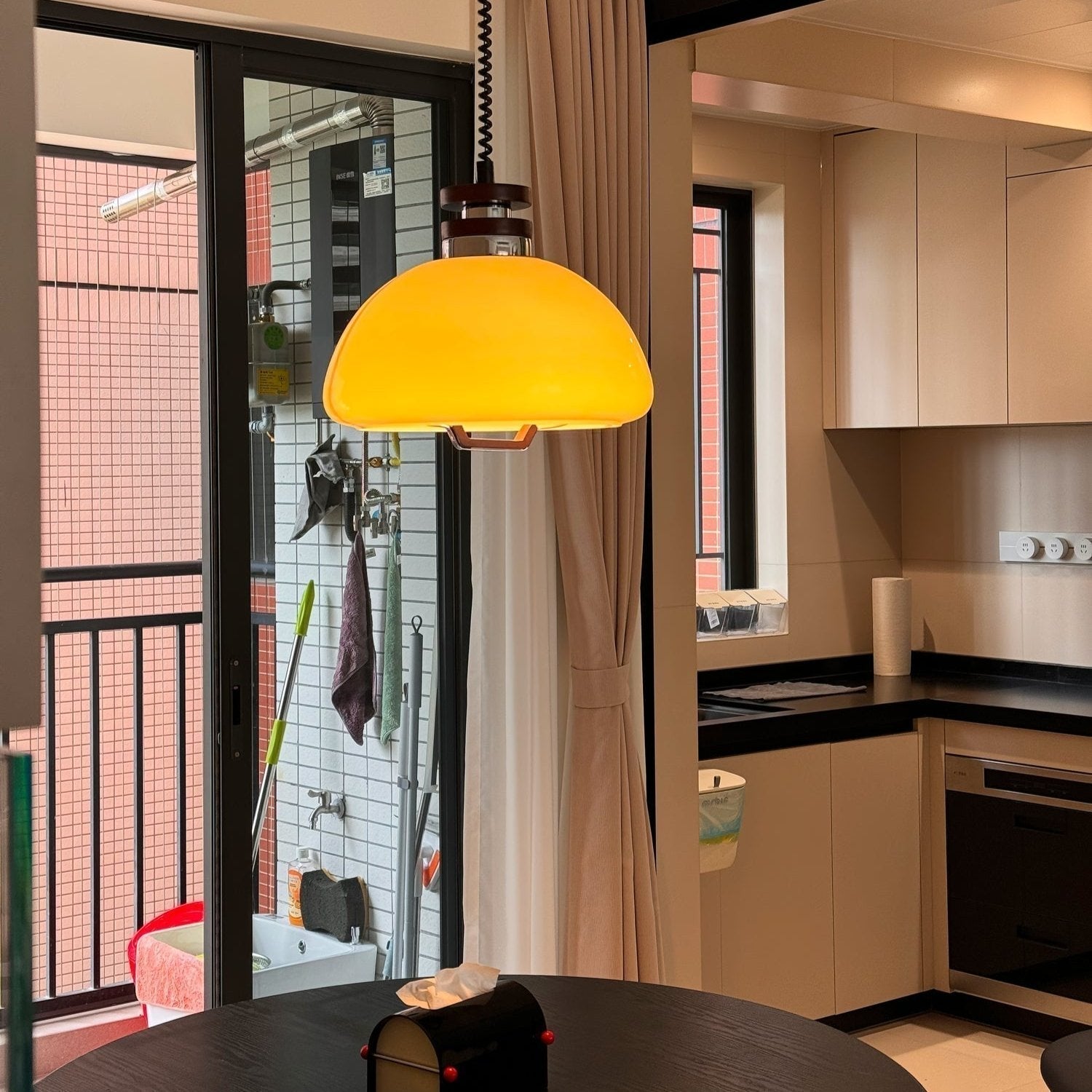AeroLume Pendant Light With Soft LED Glow For Homes