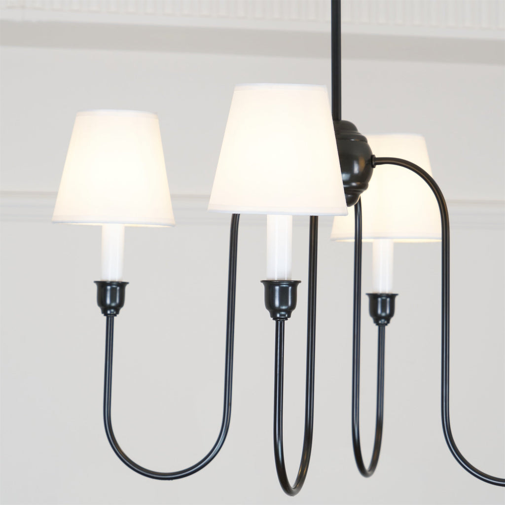 Talia Chandelier Luxury Brass Fabric | ventumra