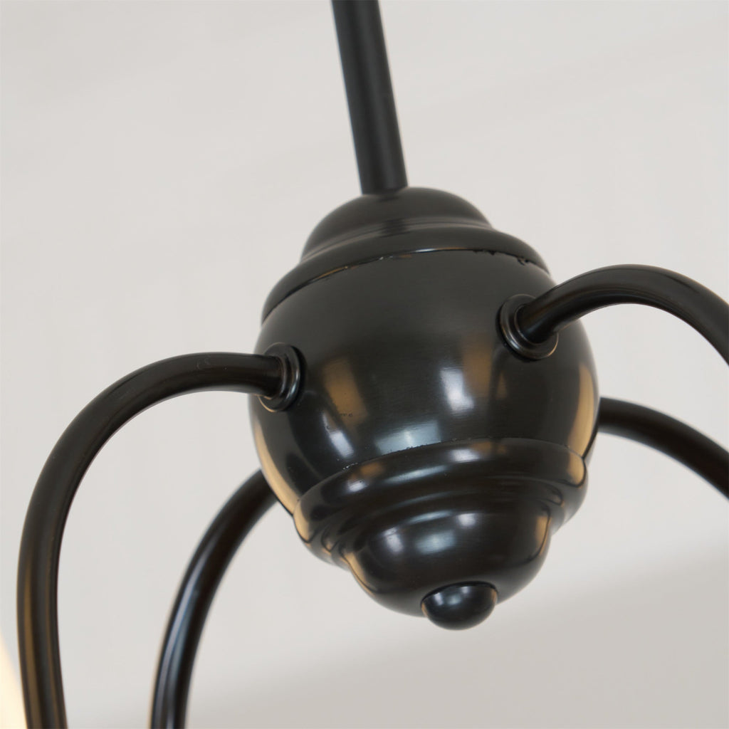 Talia Chandelier Luxury Brass Fabric | ventumra