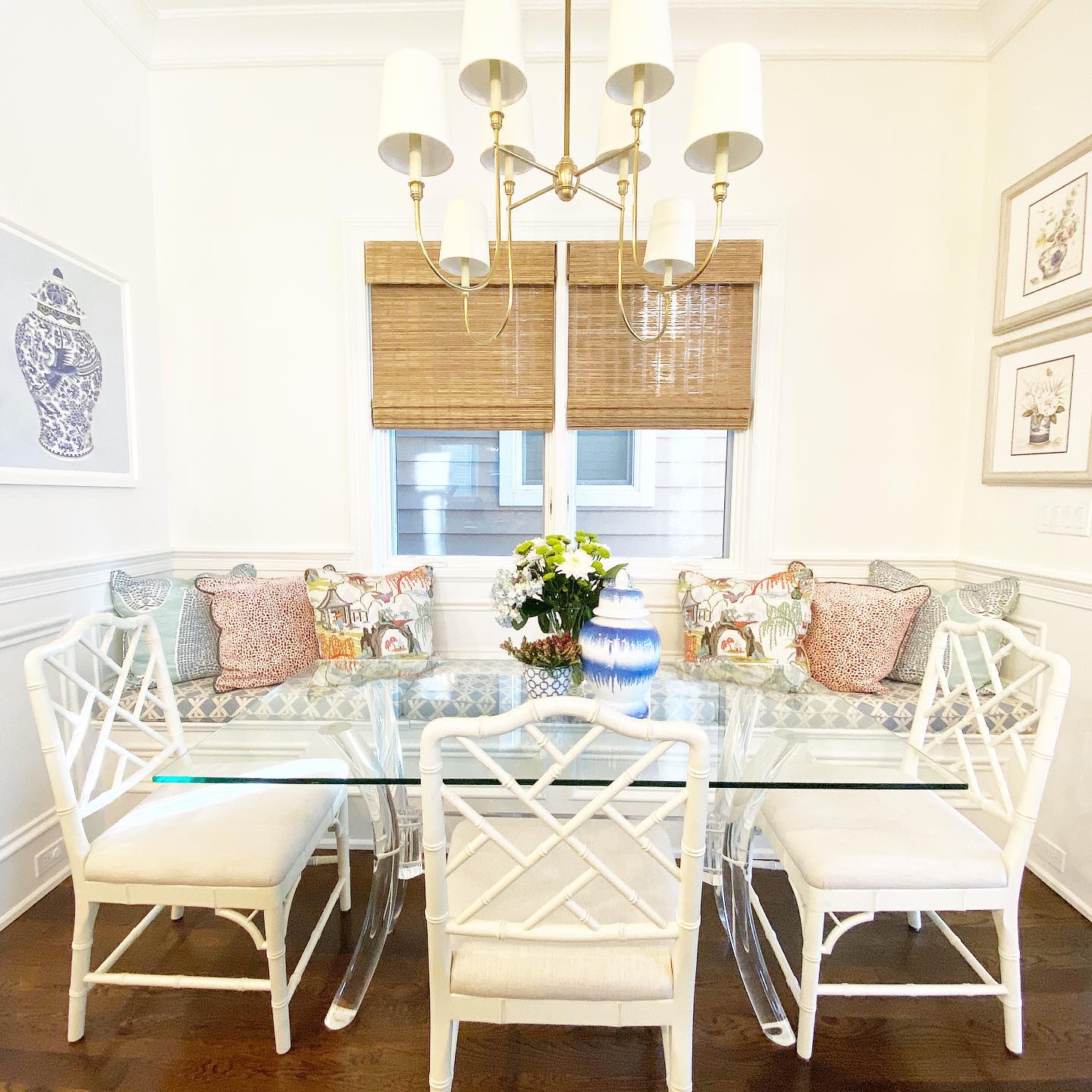 Talia Chandelier Luxury Brass Fabric | ventumra