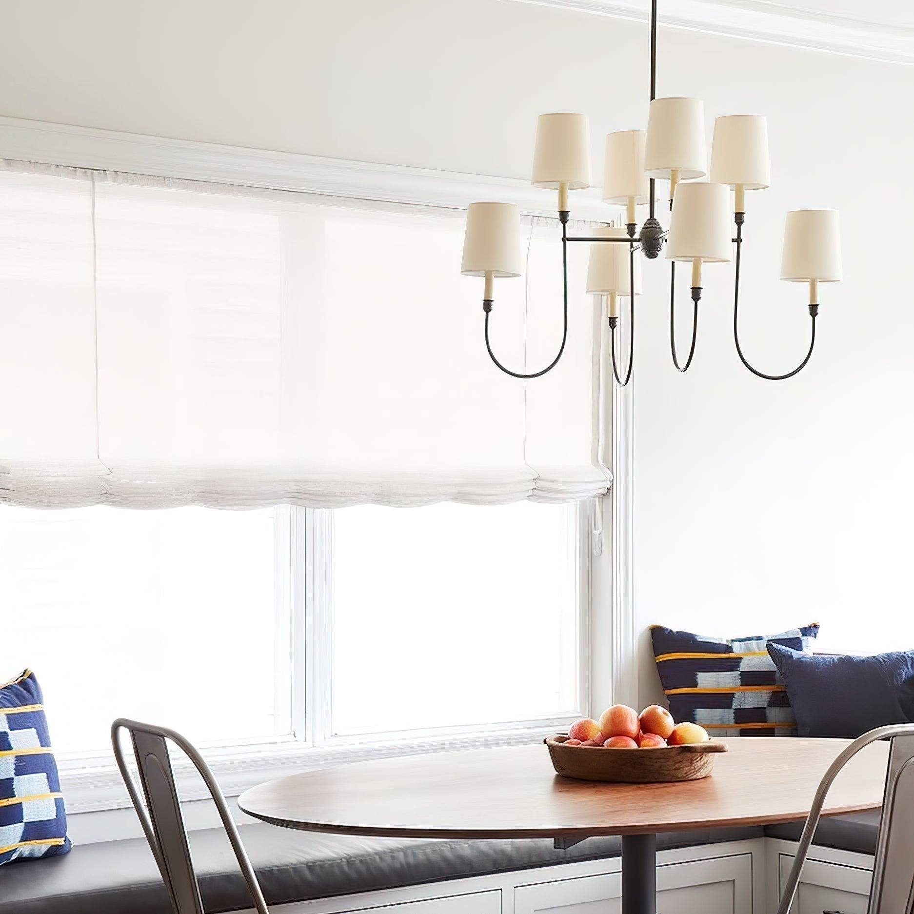 Talia Chandelier Luxury Brass Fabric | ventumra