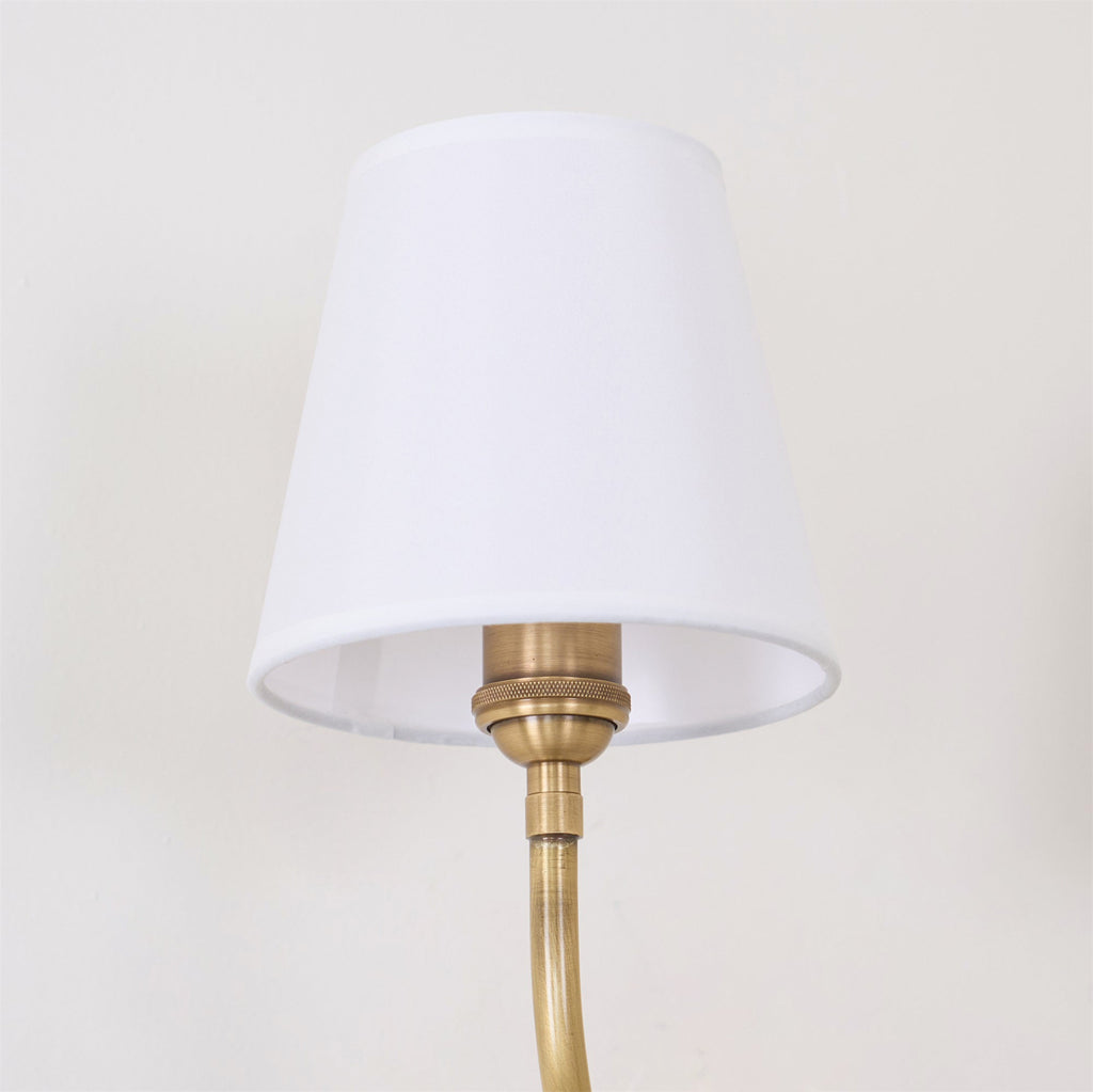 Victor Wall Lamp Black Bronze Fabric | ventumra