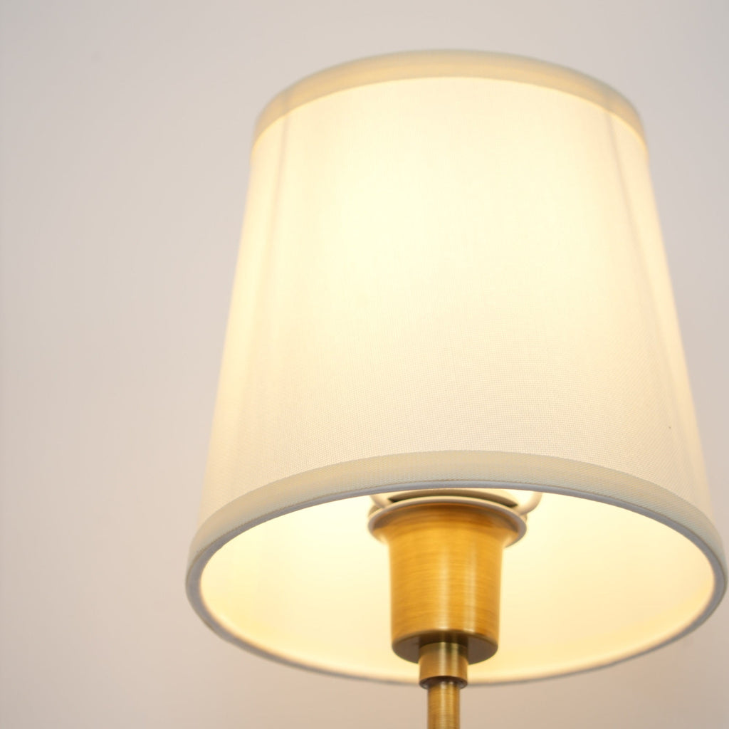 Victor Wall Lamp Black Bronze Fabric | ventumra