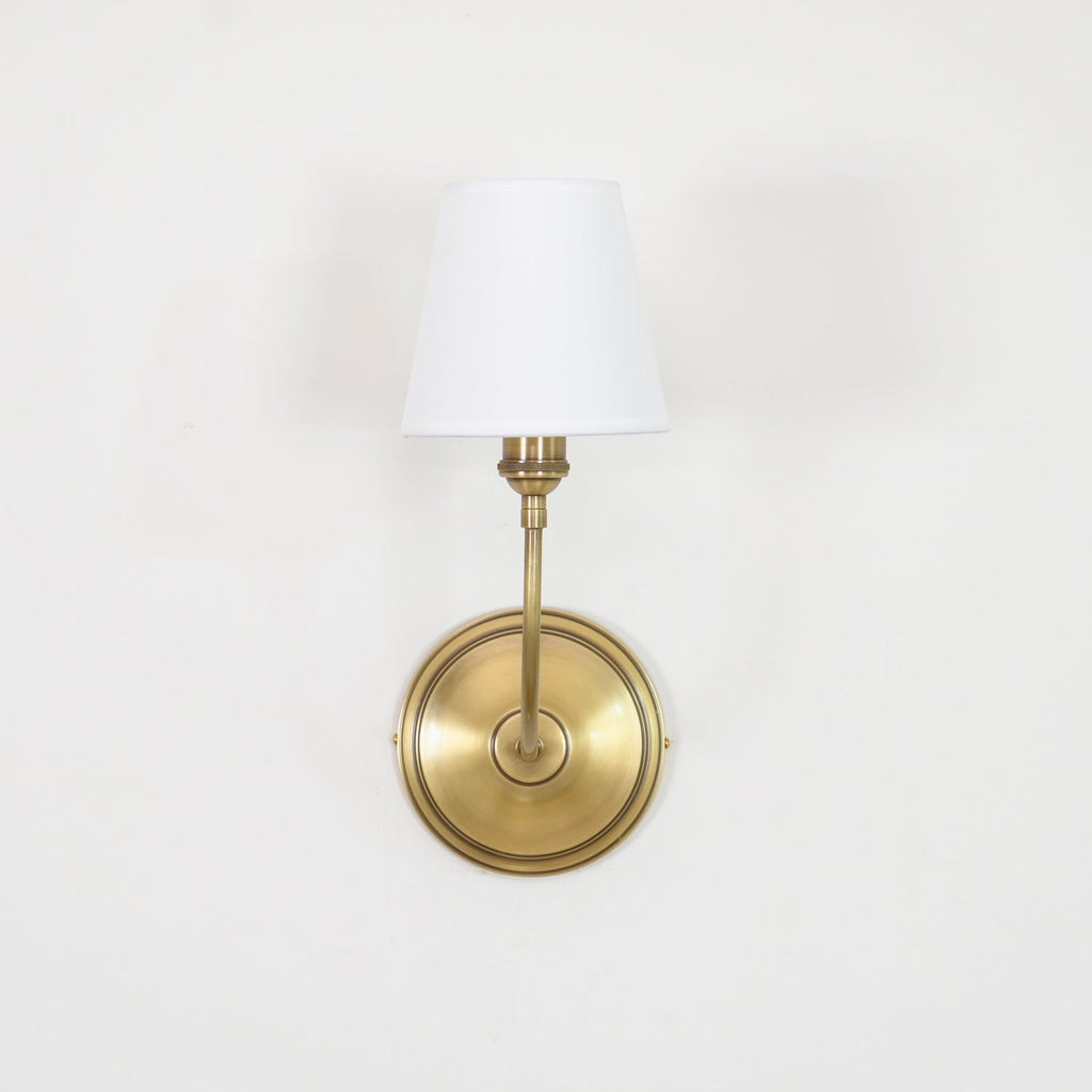 Victor Wall Lamp Black Bronze Fabric | ventumra