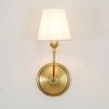 Victor Wall Lamp Black Bronze Fabric | ventumra