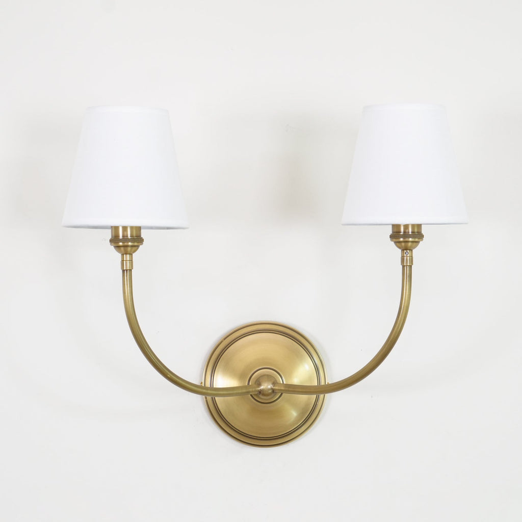 Victor Wall Lamp Black Bronze Fabric | ventumra