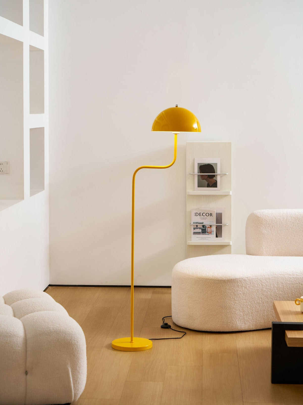 Arc Stem Dome Floor Lamp | Ventumra