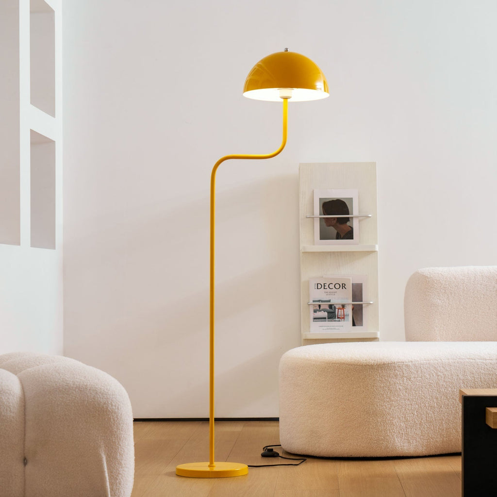 Arc Stem Dome Floor Lamp | Ventumra
