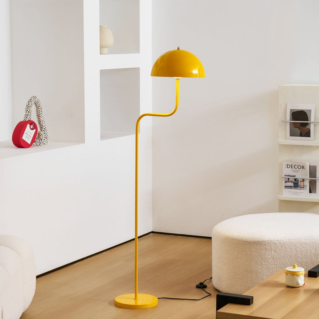 Arc Stem Dome Floor Lamp | Ventumra
