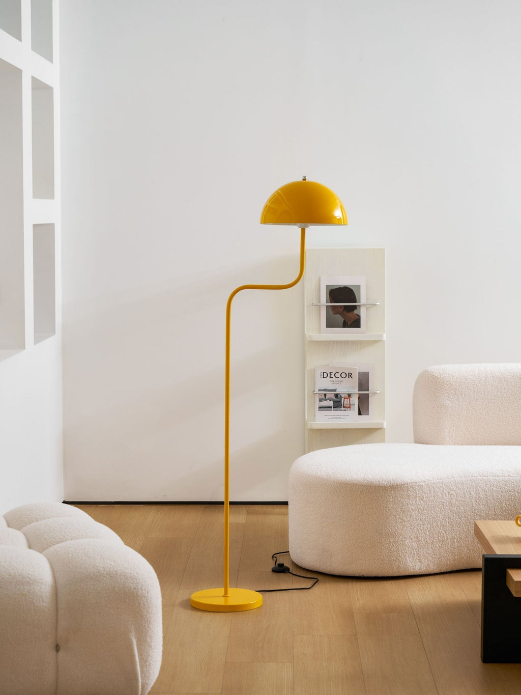 Arc Stem Dome Floor Lamp | Ventumra
