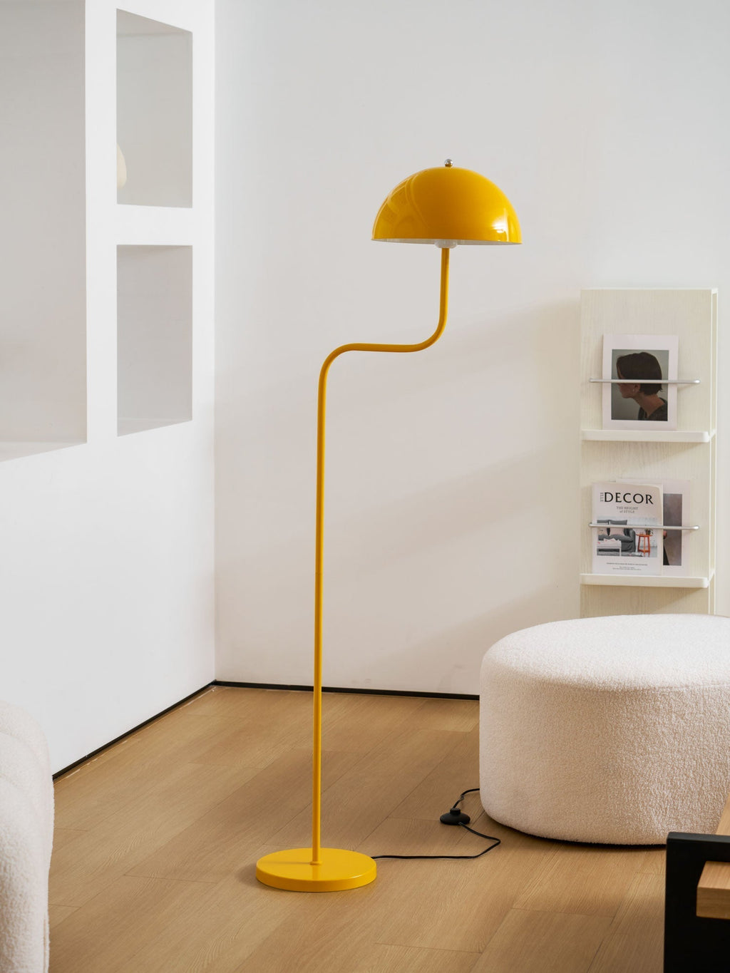 Arc Stem Dome Floor Lamp | Ventumra