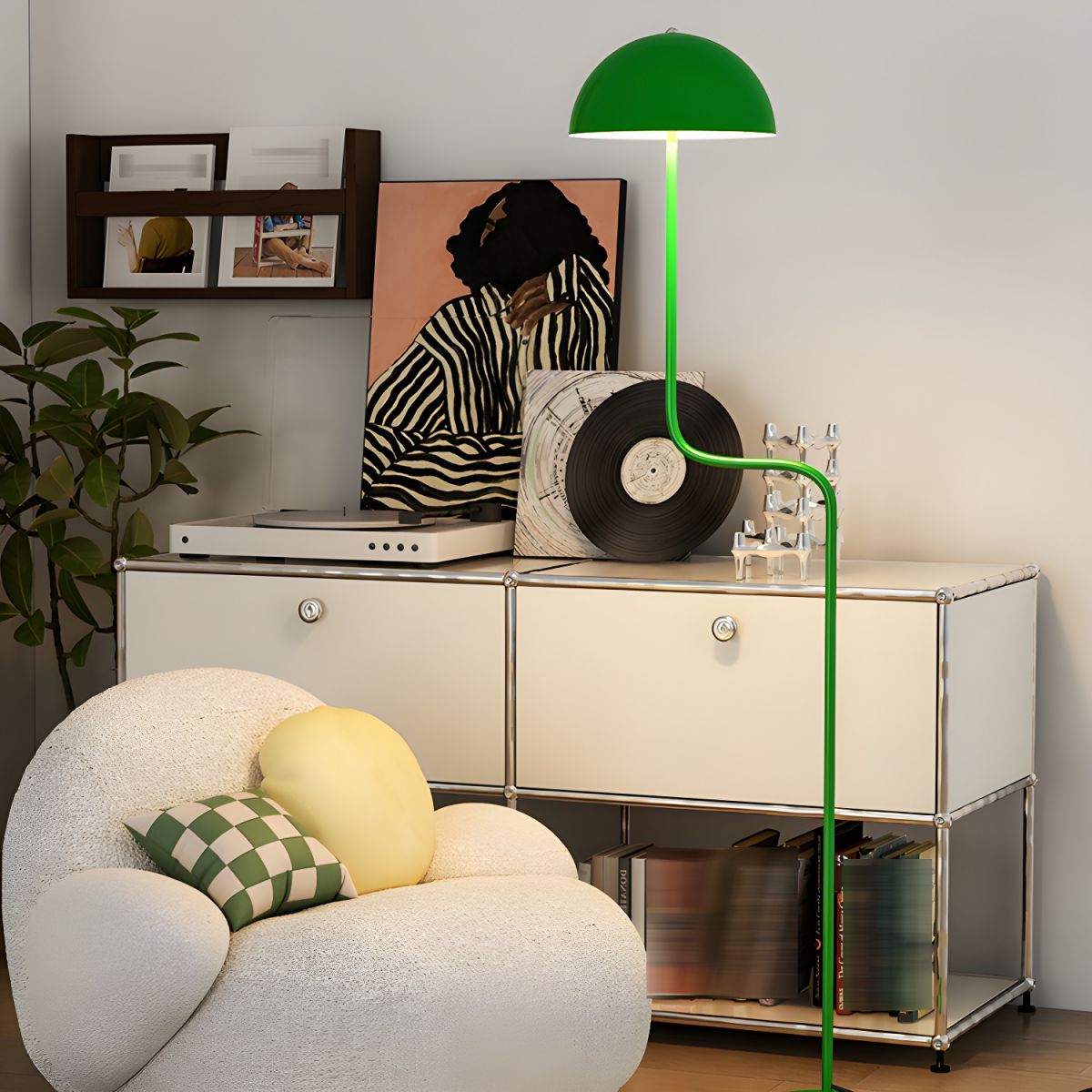 Arc Stem Dome Floor Lamp | Ventumra