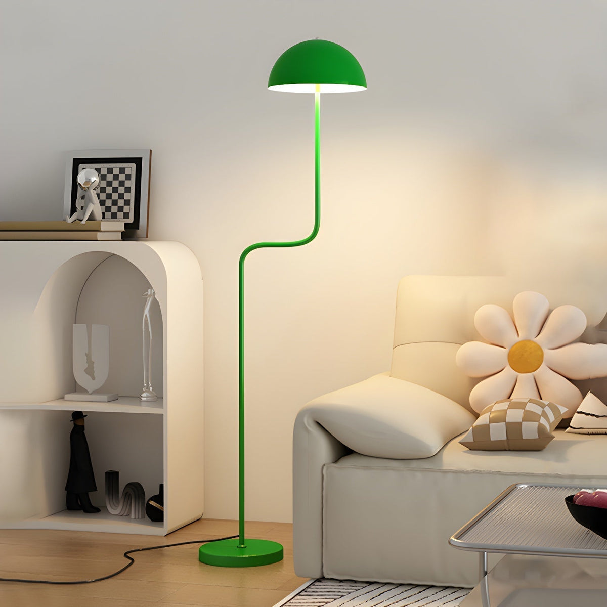 Arc Stem Dome Floor Lamp | Ventumra