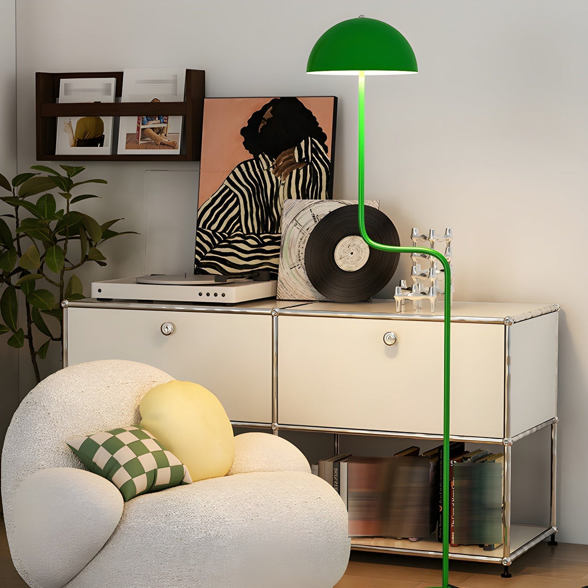 Arc Stem Dome Floor Lamp | Ventumra