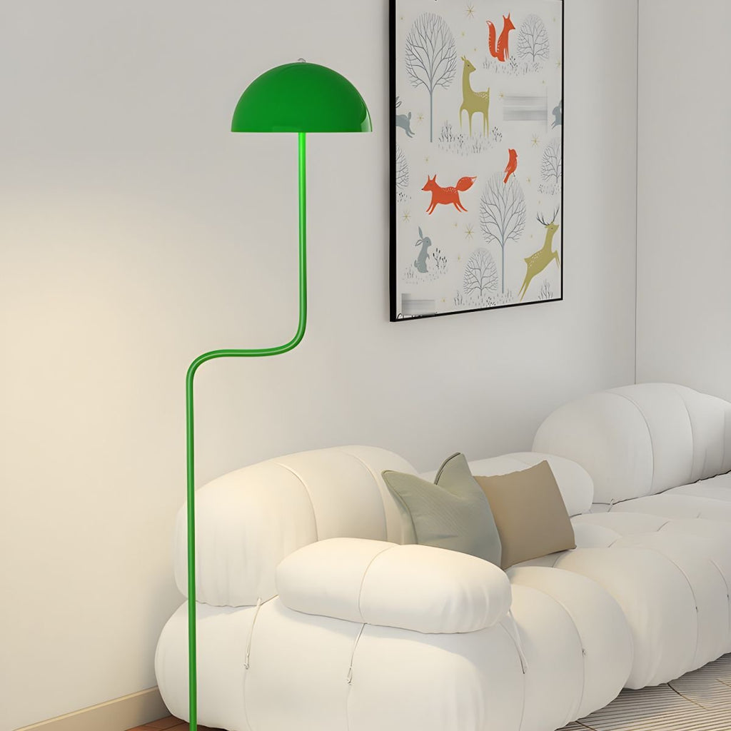 Arc Stem Dome Floor Lamp | Ventumra