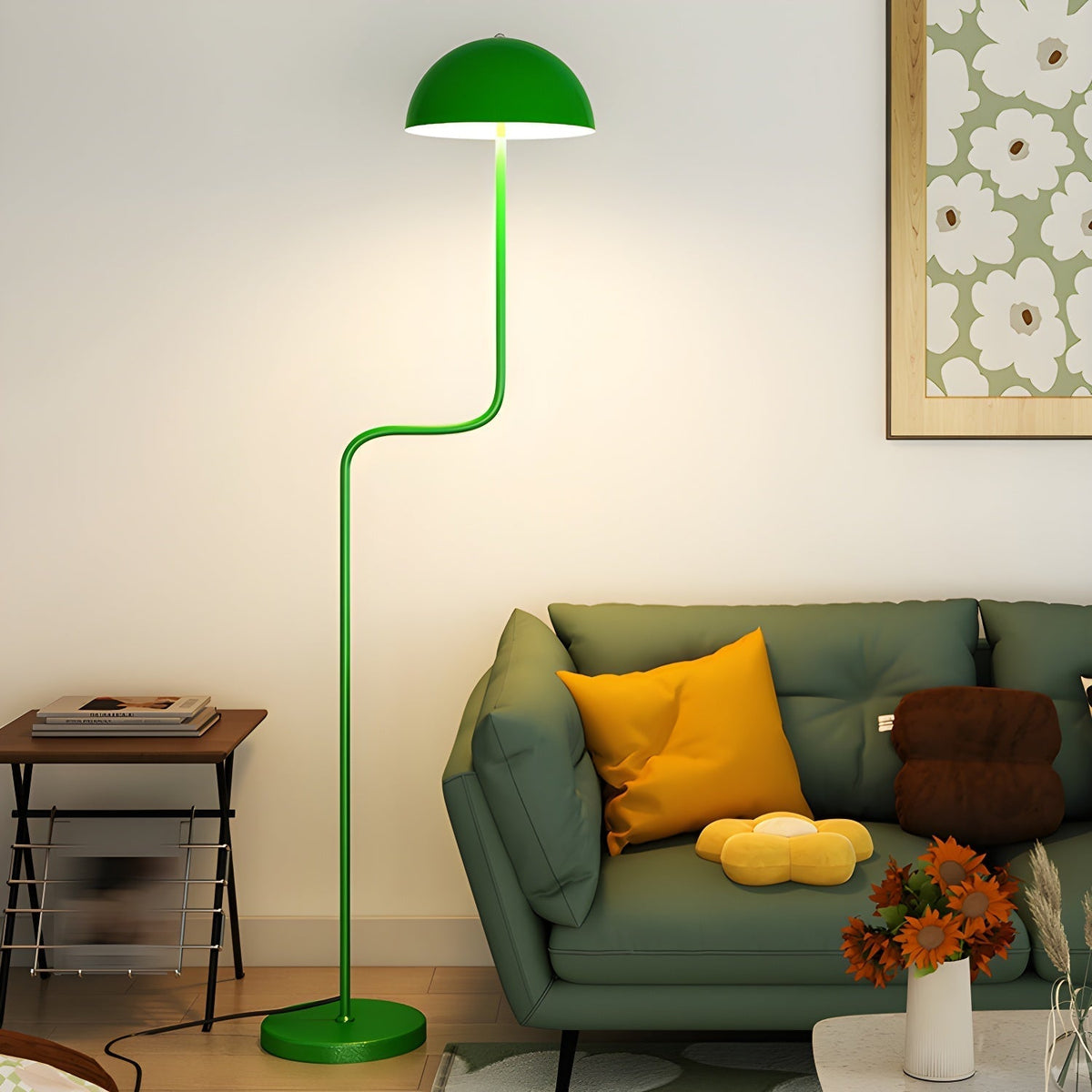 Arc Stem Dome Floor Lamp | Ventumra