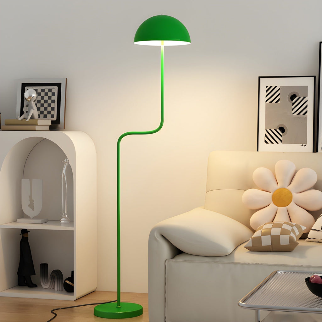 Arc Stem Dome Floor Lamp | Ventumra