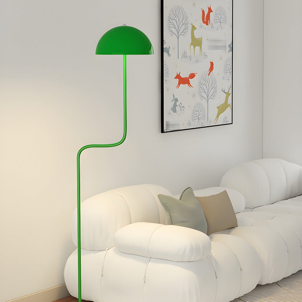 Arc Stem Dome Floor Lamp | Ventumra