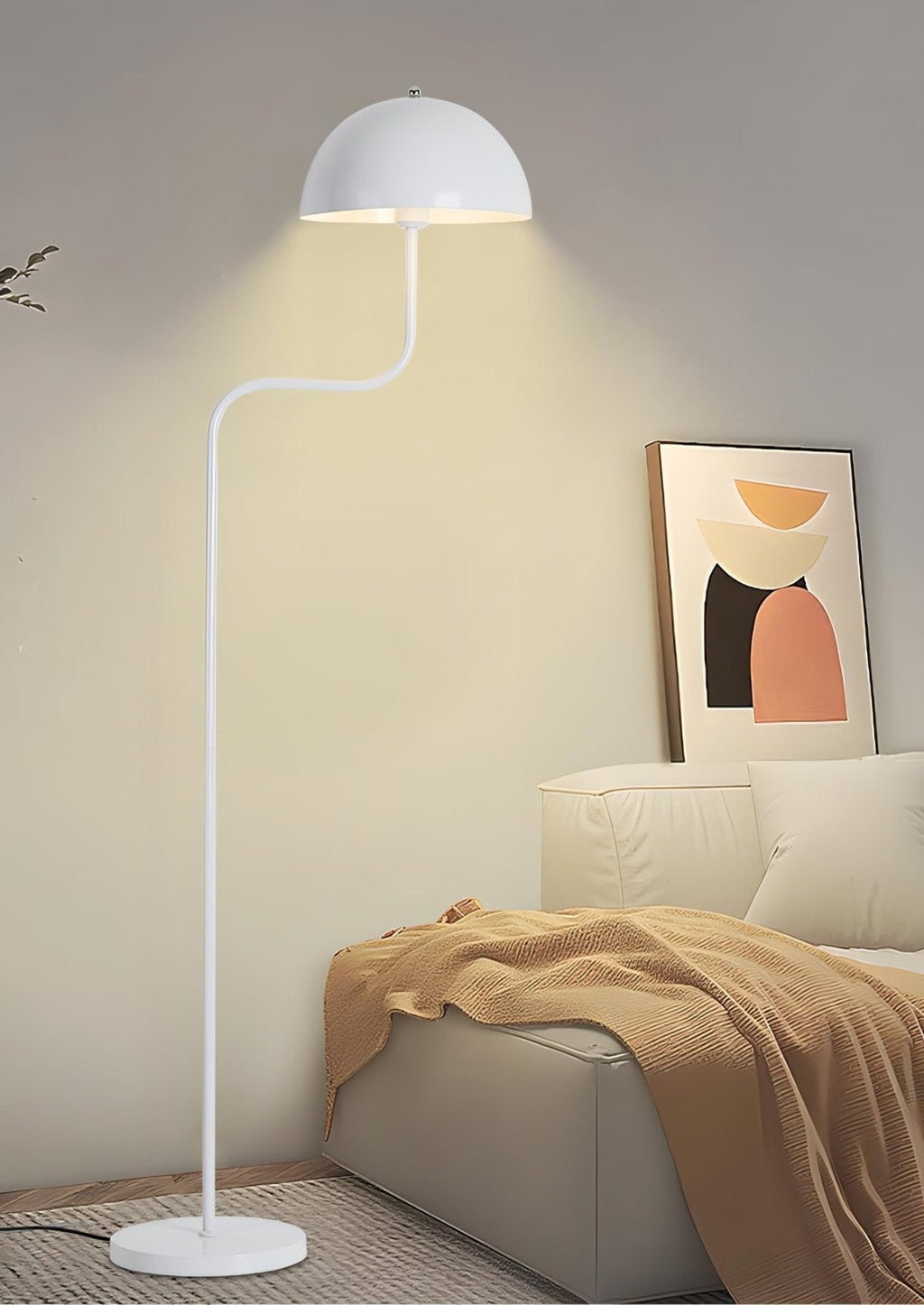 Arc Stem Dome Floor Lamp | Ventumra