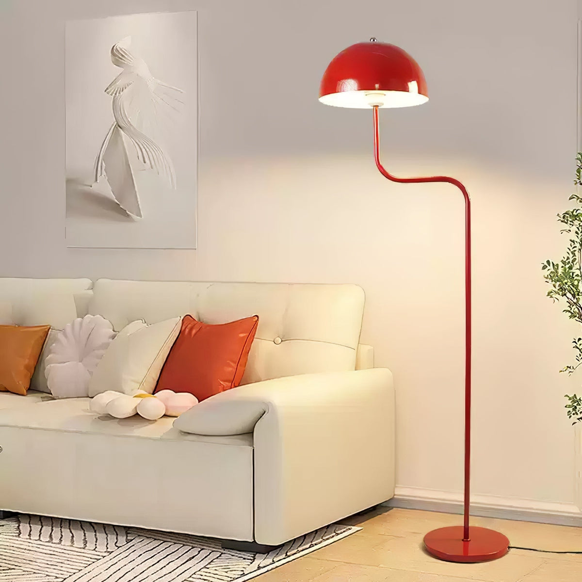 Arc Stem Dome Floor Lamp | Ventumra